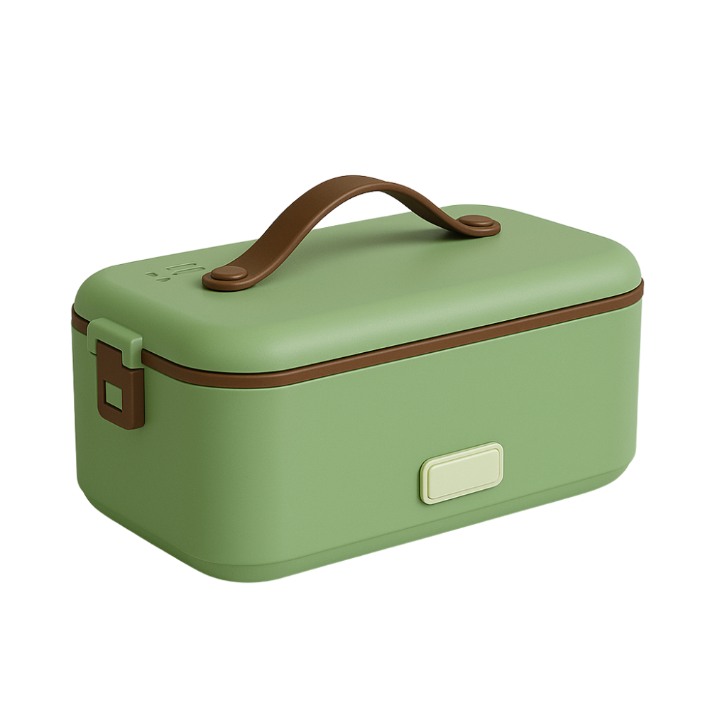 Green Heated Lunch Box