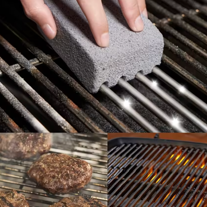GrillMaster™ Cleaning Stone – Effective Grill Cleaning Without Chemicals