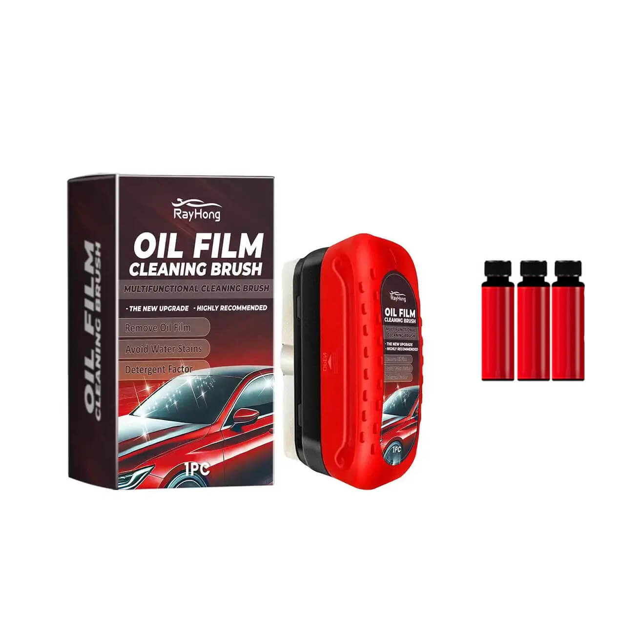 Handy Glass Cleaner - Perfect Clarity for Car Windows and Glass Surfaces