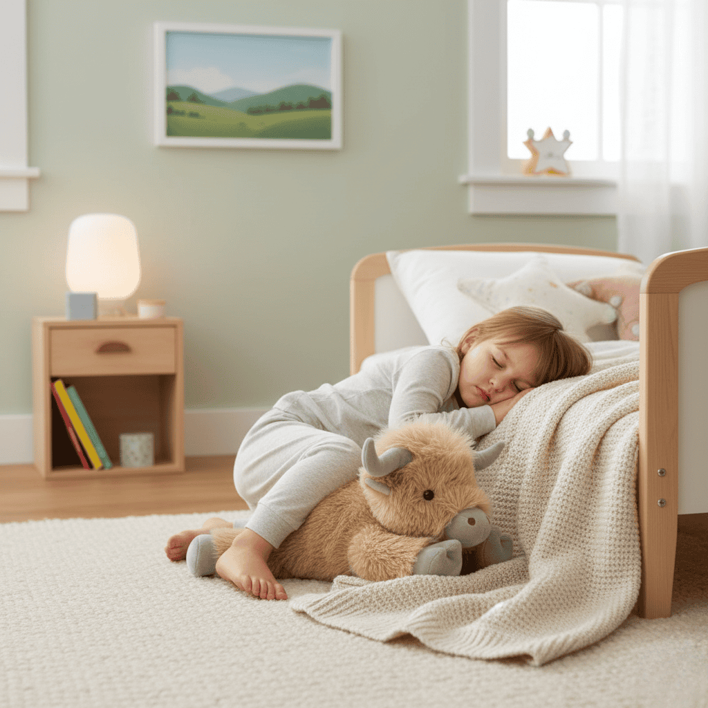 HEATHERMO – Enchanting Highland Cattle Plush Toy with Fluffy, Rustic Charm