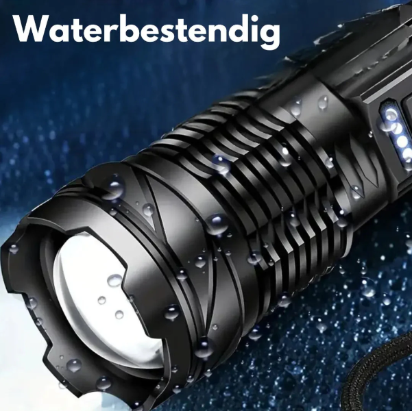 High-Performance Military Flashlight with 5000 Lumens