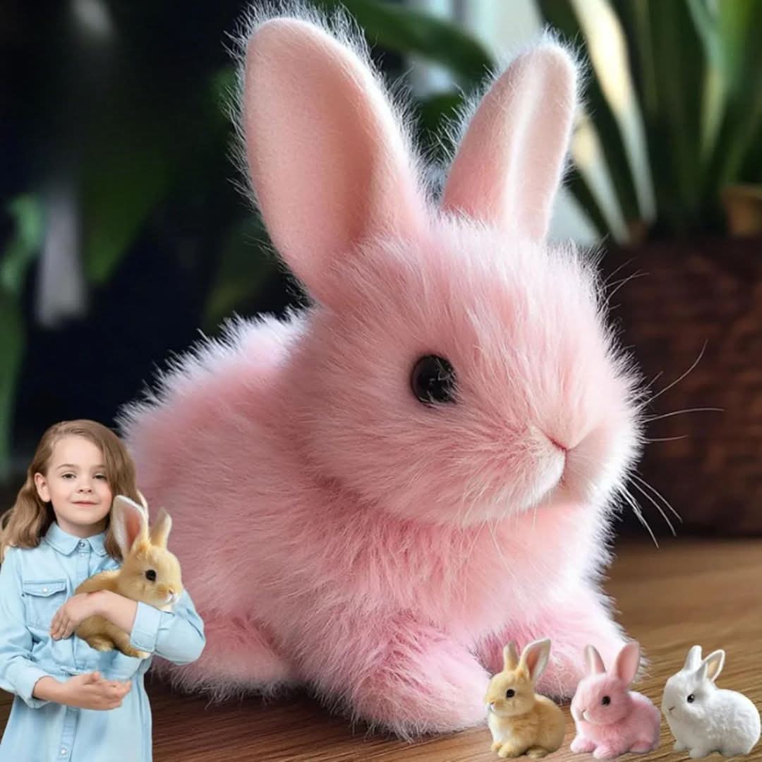 HoppiLoom Interactive Bunny – Plush Jumping Toy for Children