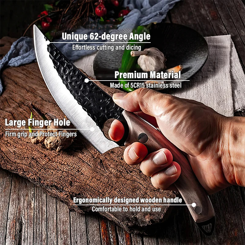 Huusk Knife - Premium Control Japanese Handmade Kitchen Knife