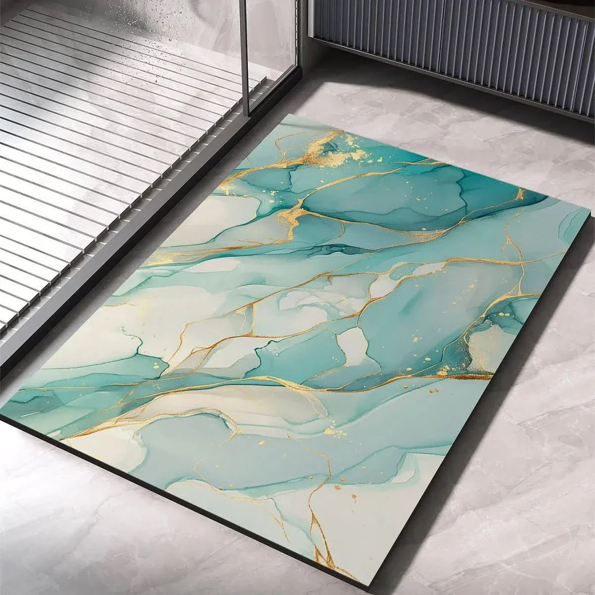 HYDROABSORB – Premium Diatom Mud Bath Mat, Absorbent & Non-Slip