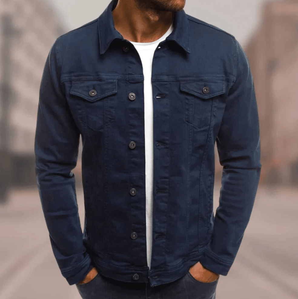 In FrenchPhilipe - Men's Denim Jacket - Autumn Edition