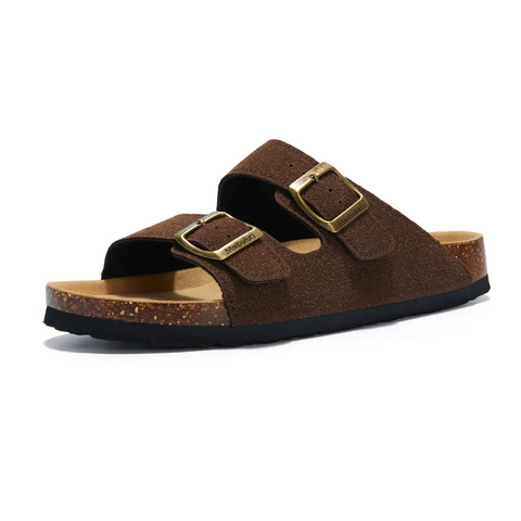 Inesa – Comfort Sandals with Cork Footbed