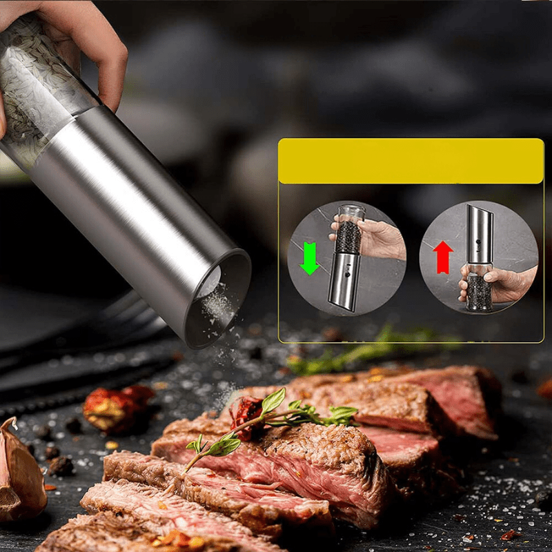 Innovative Electric Grinder for Salt and Pepper