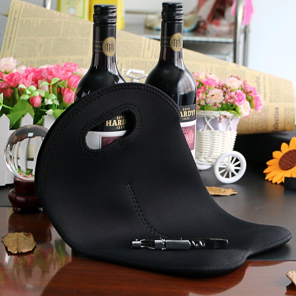 Insulated Dual-Bottle Wine Carrier
