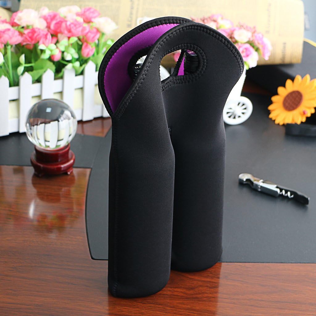 Insulated Dual-Bottle Wine Carrier