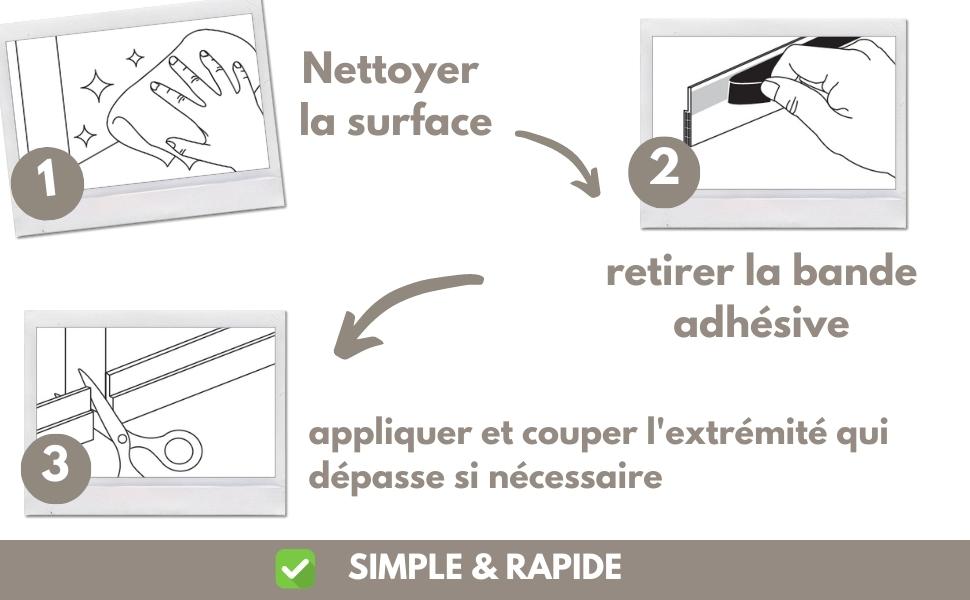 Insulating Door Bottom - Noise - Cold, Humidity and Insects