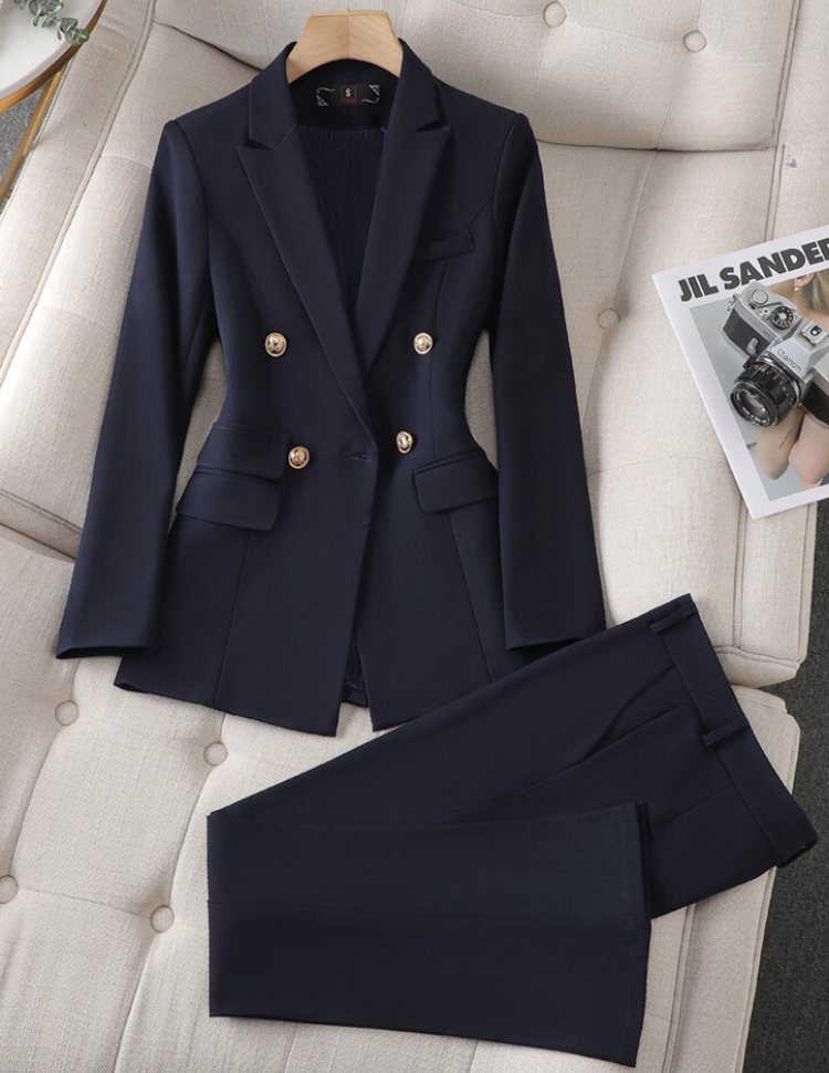 ISABEL | AUTUMN BLAZER TROUSERS SET