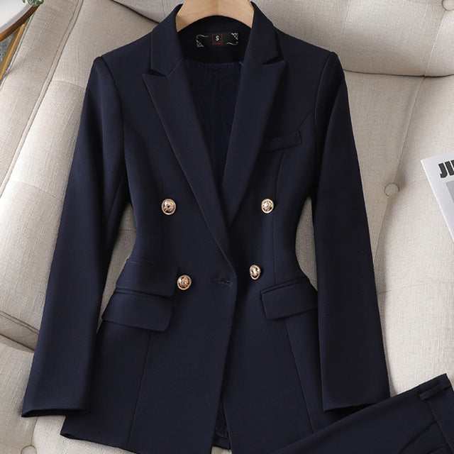 ISABEL | AUTUMN BLAZER TROUSERS SET