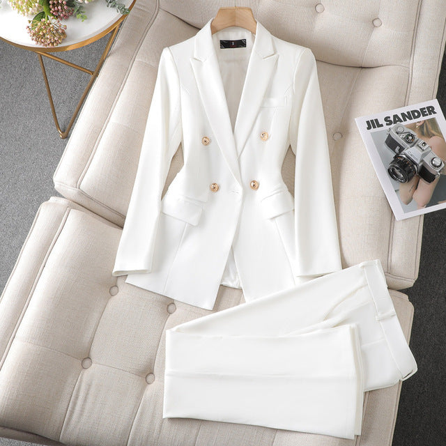 ISABEL | AUTUMN BLAZER TROUSERS SET