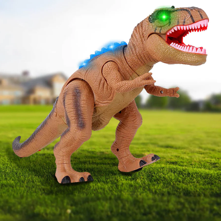 Jurassic Rover Remote Dinosaur Toy with Walking and Roaring