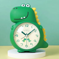 JURAWAKE - Reloj despertador de dinosaurio con luz de despertar suave para niños