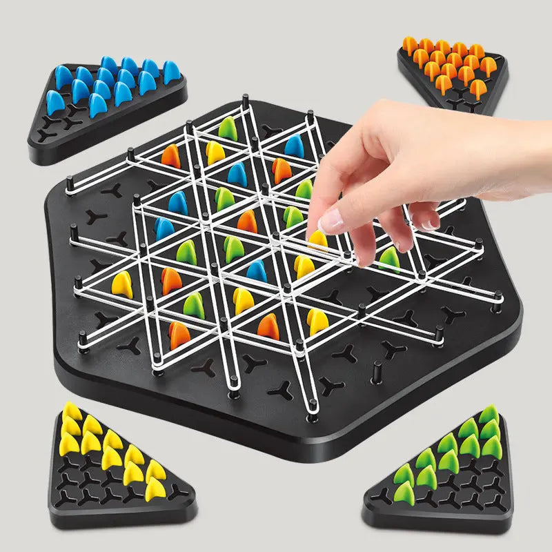 Kettendreieck Strategy Game – Elegant Thinking Game for 2–4 Players