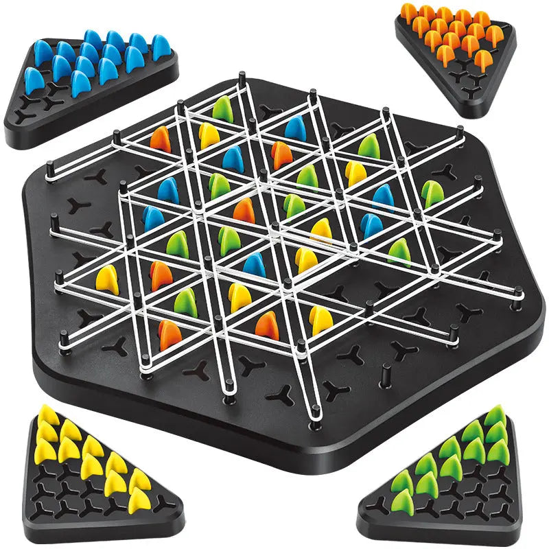 Kettendreieck Strategy Game – Elegant Thinking Game for 2–4 Players
