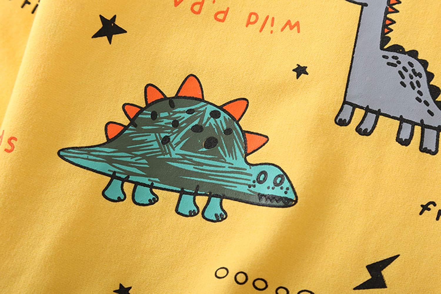 Kids Set: Dinosaur Print Boys Clothing Set