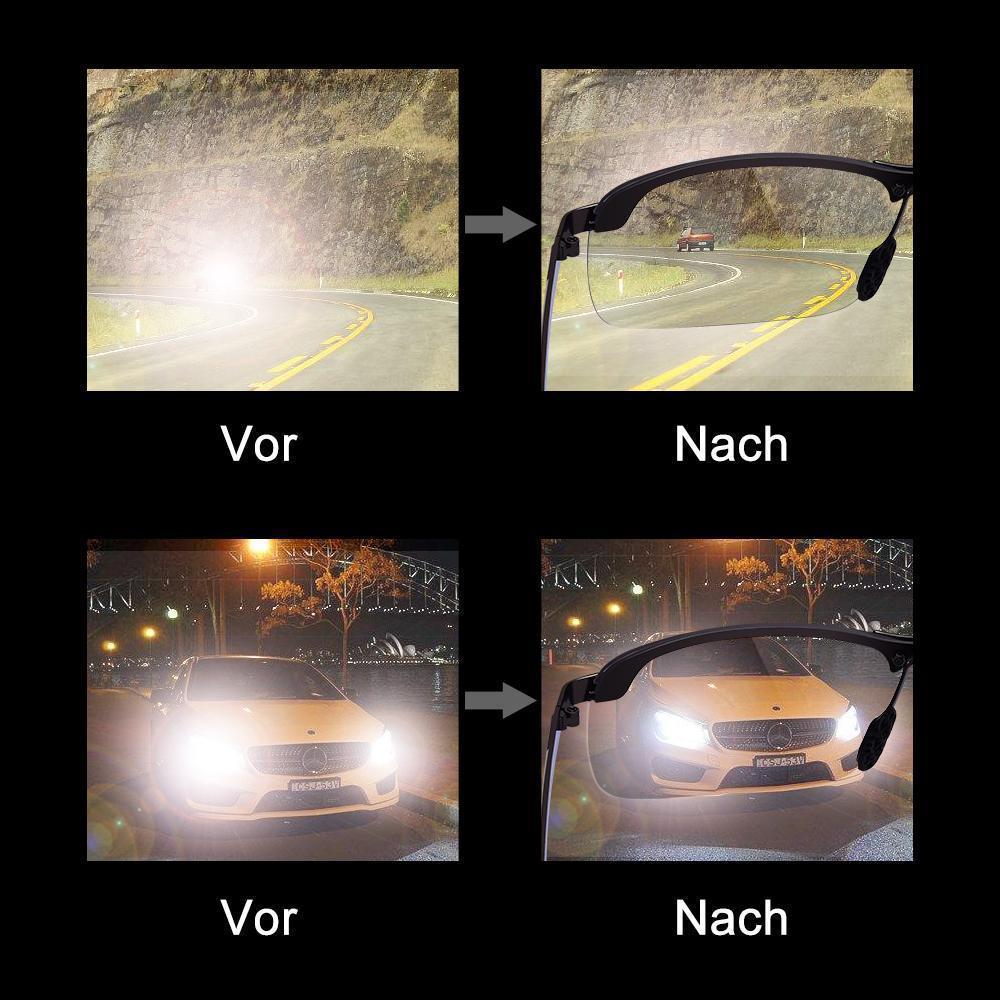 Klugeule Automatic Color Changing Polarized Glasses