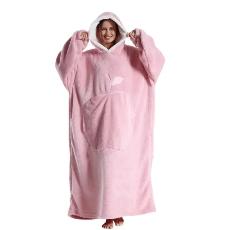 KUSCHELHOOD – Oversized Fleece Hoodie for Ultimate Comfort