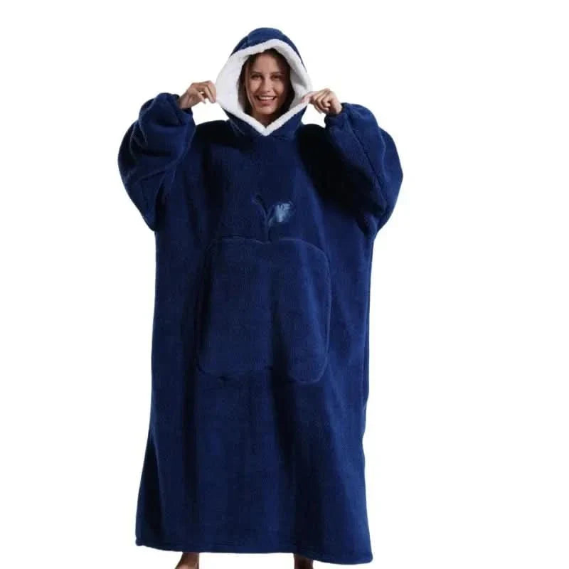 KUSCHELHOOD – Oversized Fleece Hoodie for Ultimate Comfort