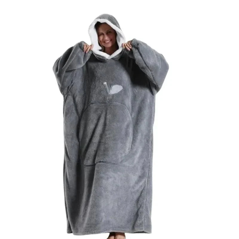 KUSCHELHOOD – Oversized Fleece Hoodie for Ultimate Comfort