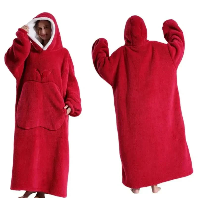 KUSCHELHOOD – Oversized Fleece Hoodie for Ultimate Comfort
