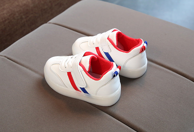 LED Children's Sneakers with Flexible Sole