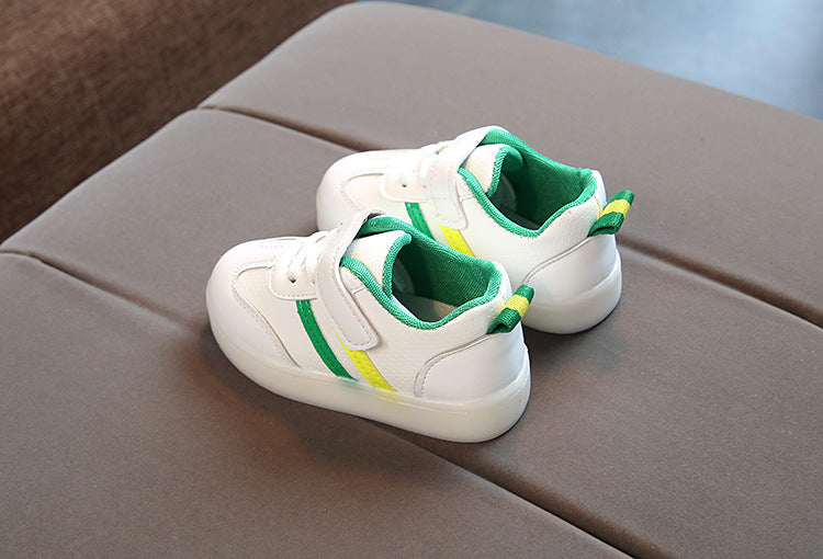 LED Children's Sneakers with Flexible Sole