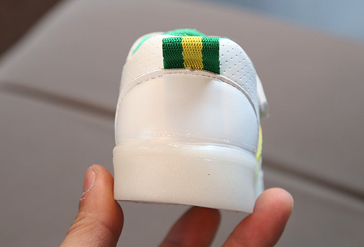 LED Children's Sneakers with Flexible Sole