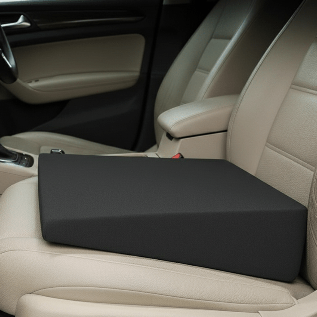 LEVELCUSH – Memory Foam Compensation Cushion for Car Seats