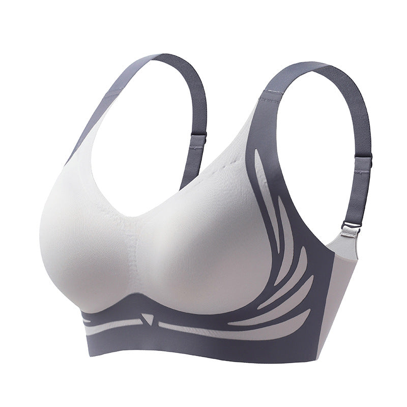 Lifted Wireless Push-Up Bra with Anti-Sagging Effect
