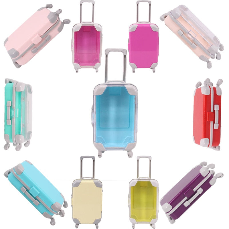 Lightweight Doll Travel Suitcase – Durable 18-Inch (45.72 cm) Accessory