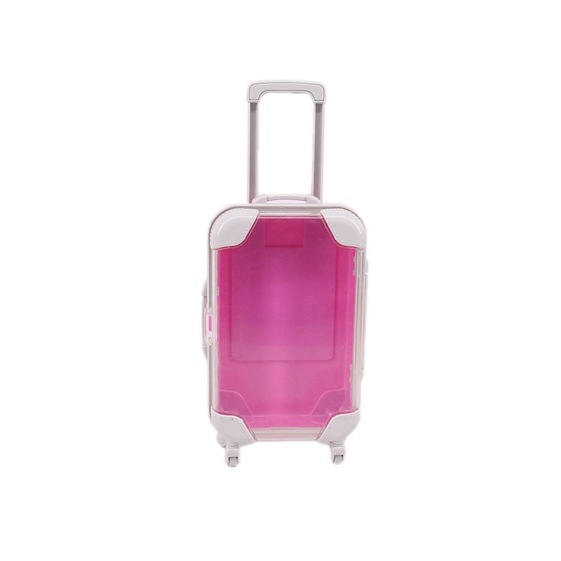 Lightweight Doll Travel Suitcase – Durable 18-Inch (45.72 cm) Accessory