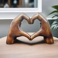 LOVESCULPT WOOD – Χειροποίητο ξύλινο διακοσμητικό φιγούρα για ένα γεμάτο αγάπη σπίτι