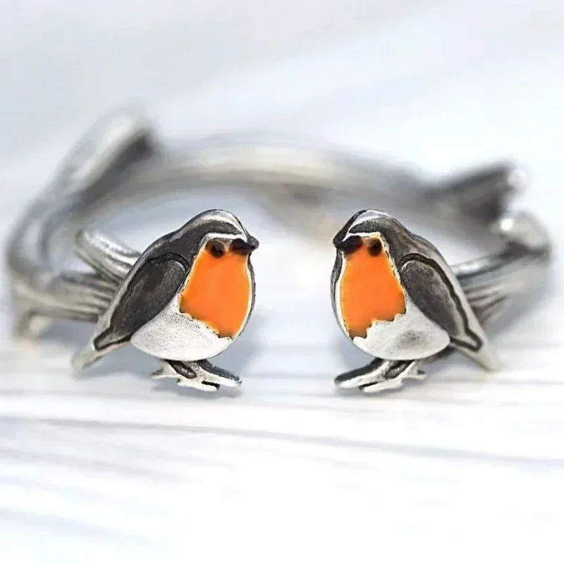 LuckFeather | Handcrafted Tinted Glass Earrings for Spring