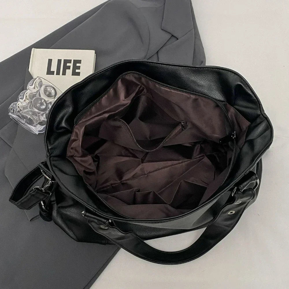 Lunelle - Large Soft Leather Handbag