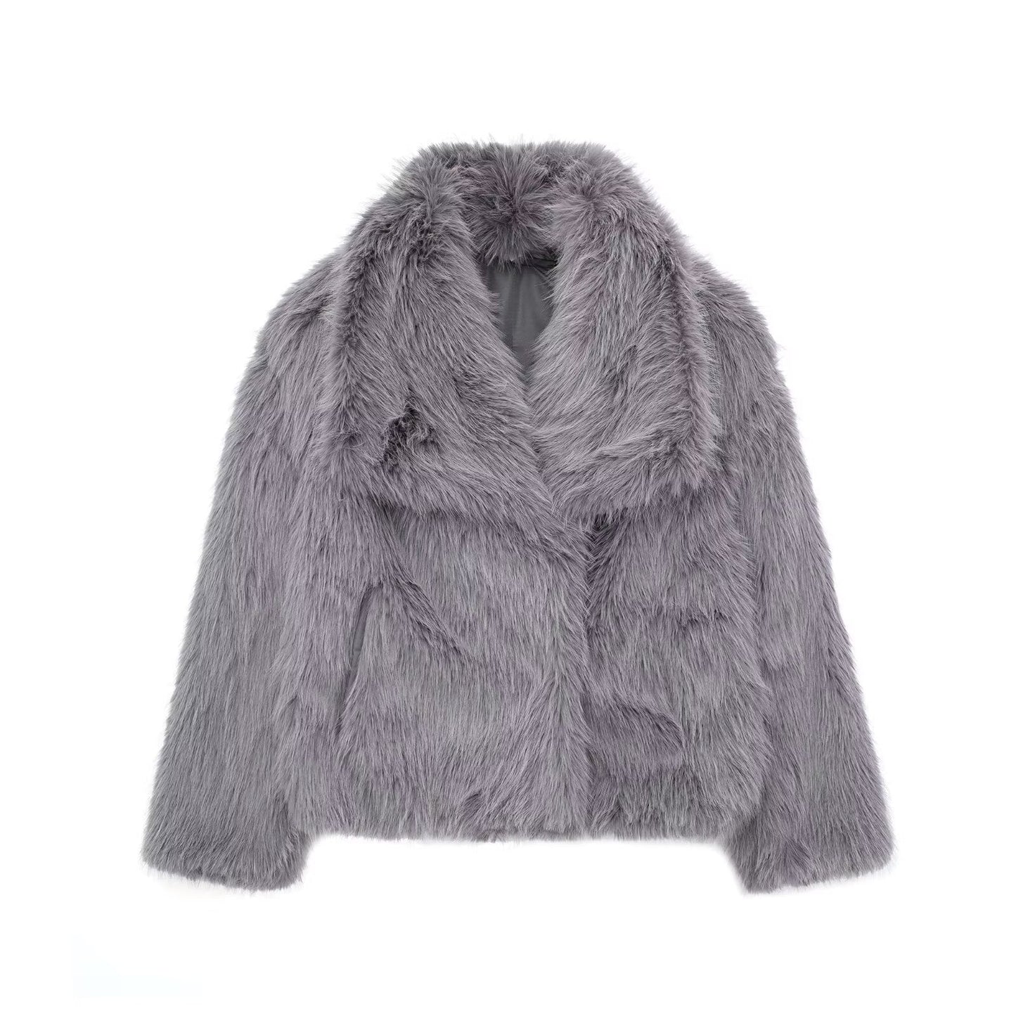 Luxurious Faux Fur Jacket