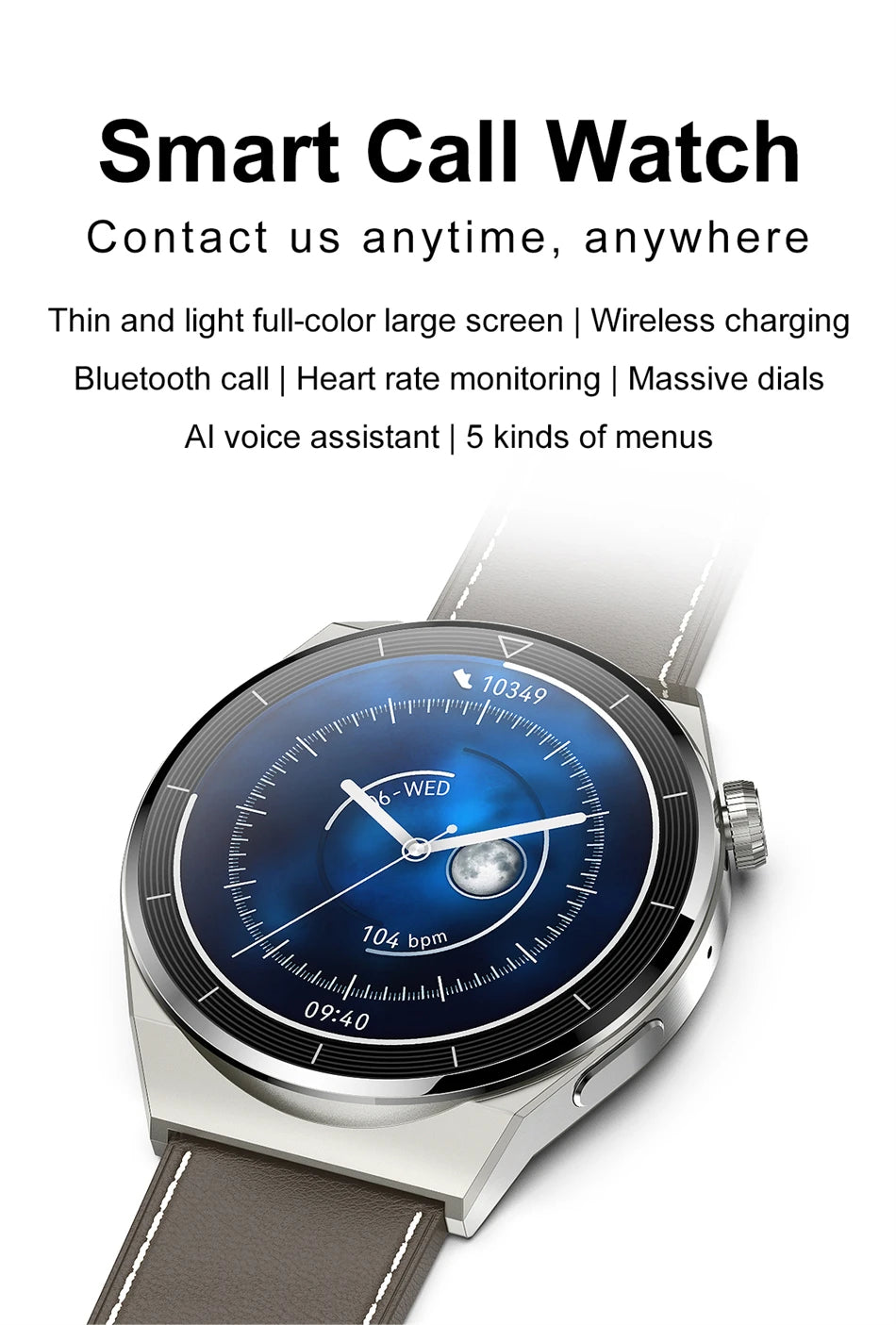 Luxury 4G Smartwatch - For Calls and Connectivity with Style - Image 1
