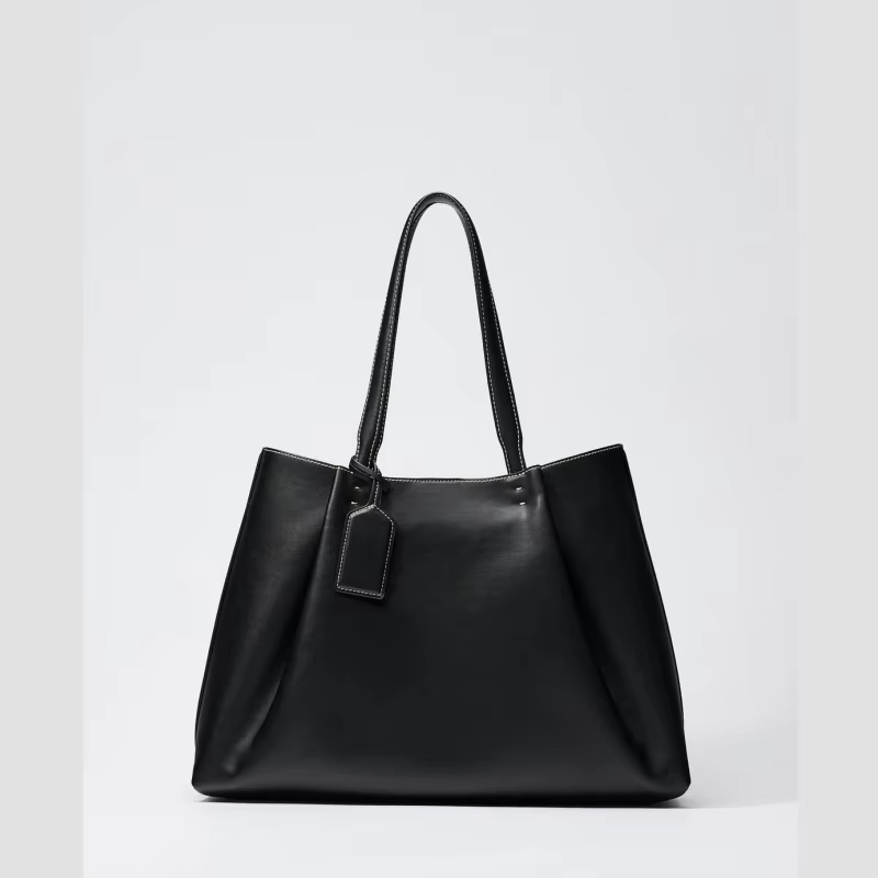 Luxury Women's Handbag Elegant Pattern with Top Handle and Clip