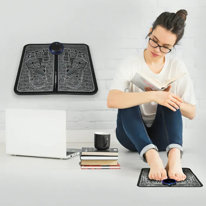 LymfoPulse Vital – innovative NMES foot massager for blood circulation and fluid flow