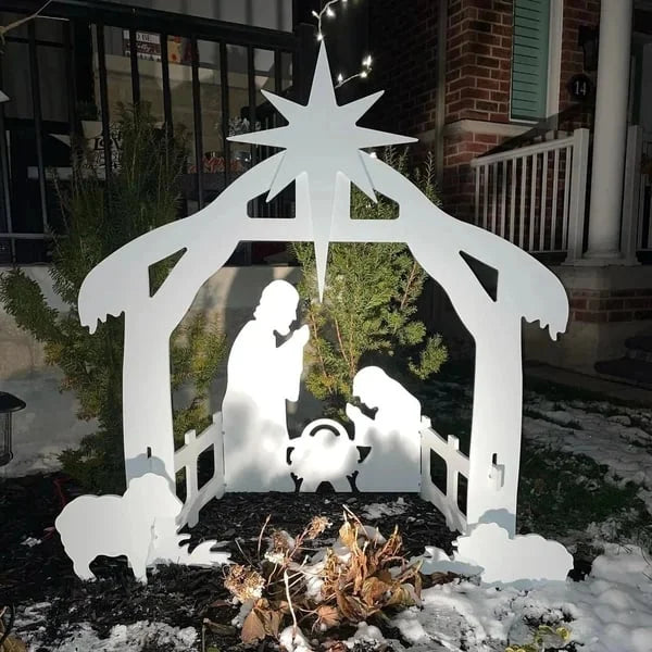 MajesticNativity | Weather-Resistant Garden Elegance for the Holiday Season