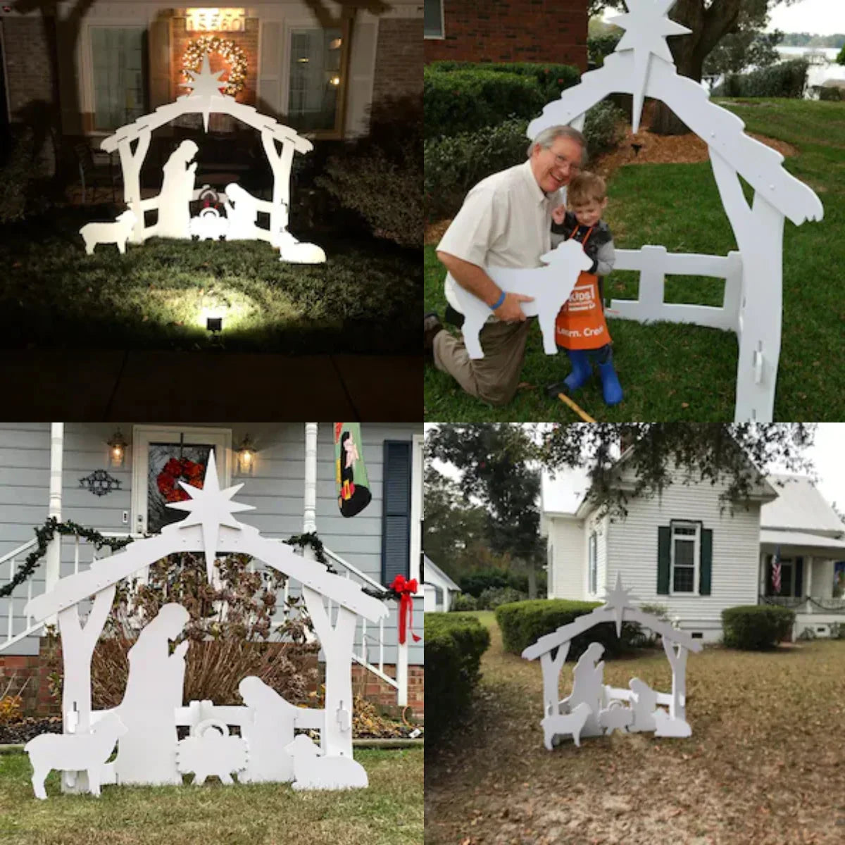 MajesticNativity | Weather-Resistant Garden Elegance for the Holiday Season