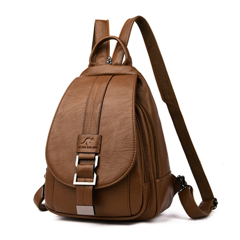 Marah - Women's Genuine Leather Backpack
