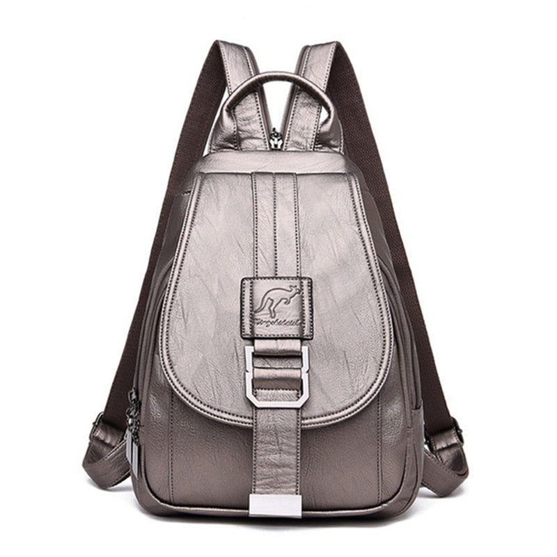 Marah - Women's Genuine Leather Backpack