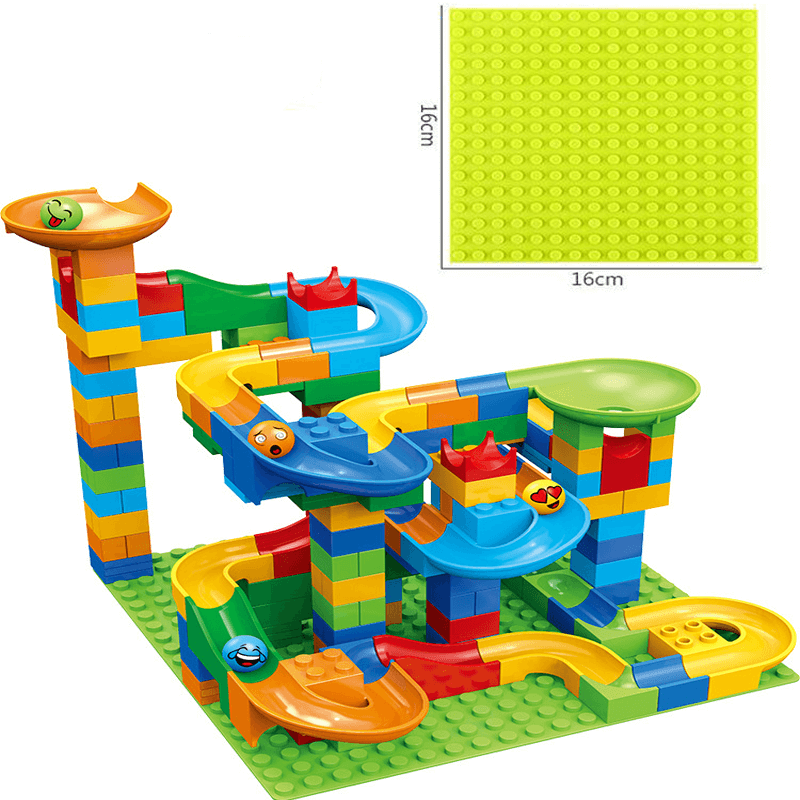 Marble Run Building Blocks – Creative Maze with Slide and Ball Track for Kids – Educational Play for Problem Solving and Imagination