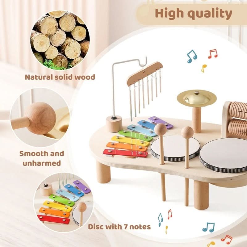 MELODINY SET – Musical Wooden Toy for Creative Babies from 12 Months
