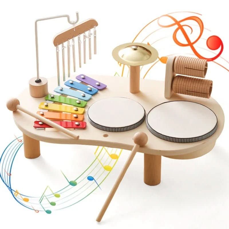 MELODINY SET – Musical Wooden Toy for Creative Babies from 12 Months