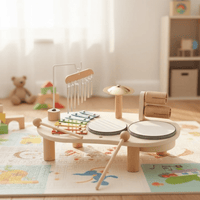 MELODINY SET – Juguete musical de madera para bebés creativos desde 12 meses