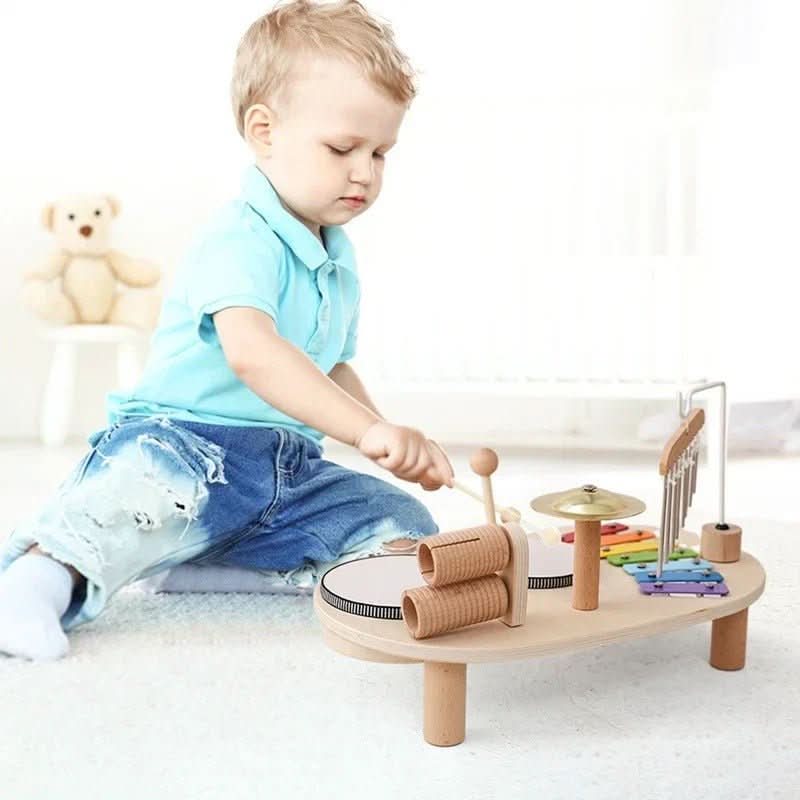 MELODINY SET – Musical Wooden Toy for Creative Babies from 12 Months